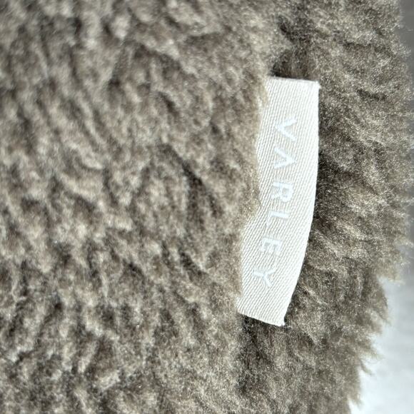 Varley Appleton Brown Black Fleece Pullover - Picture 7 of 7